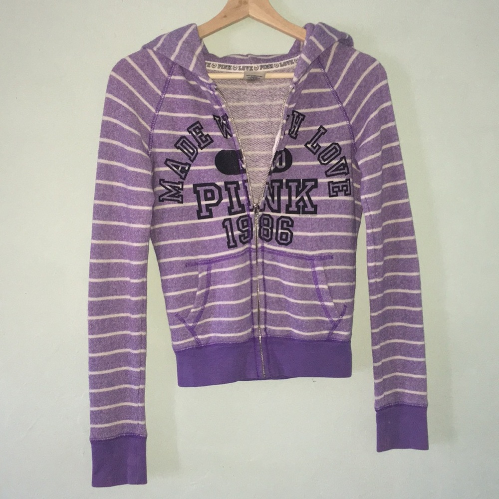 ❌SOLD❌PINK Victoria’s Secret Jacket Hoodie